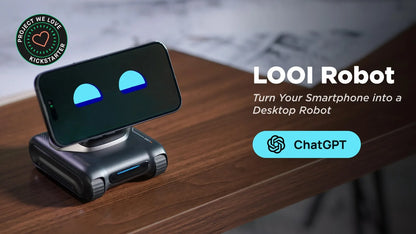 LOOI Robot Smartphone AI Learning Assistant Voice Dialogue Musk Praises ChatGPT Large Model Mini Robot Creative Toy Gift