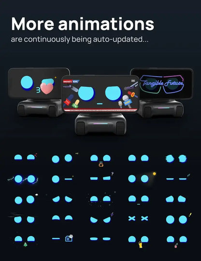 LOOI Robot Smartphone AI Learning Assistant Voice Dialogue Musk Praises ChatGPT Large Model Mini Robot Creative Toy Gift