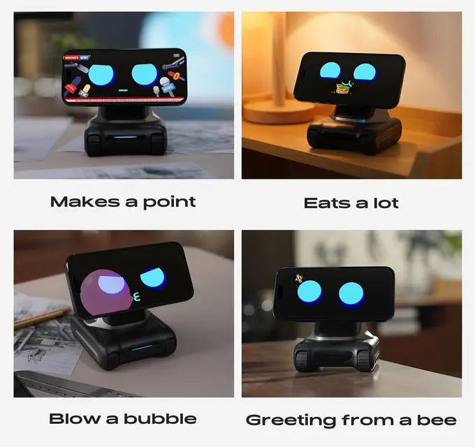 LOOI Robot Smartphone AI Learning Assistant Voice Dialogue Musk Praises ChatGPT Large Model Mini Robot Creative Toy Gift